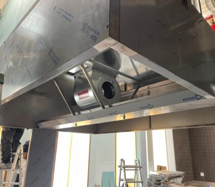 Planificación de instalación de sistema contra incendios en campanas de cocina en Patrimonio Nacional